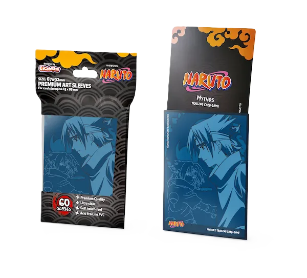 NARUTO Mythos TCG - Sleeves Blue Sasuke