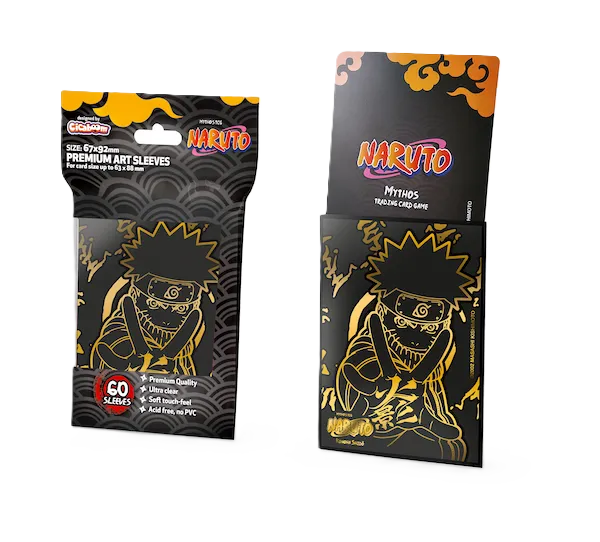 NARUTO Mythos TCG - Sleeves Gold Naruto