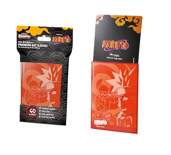 NARUTO Mythos TCG - Sleeves Orange Naruto