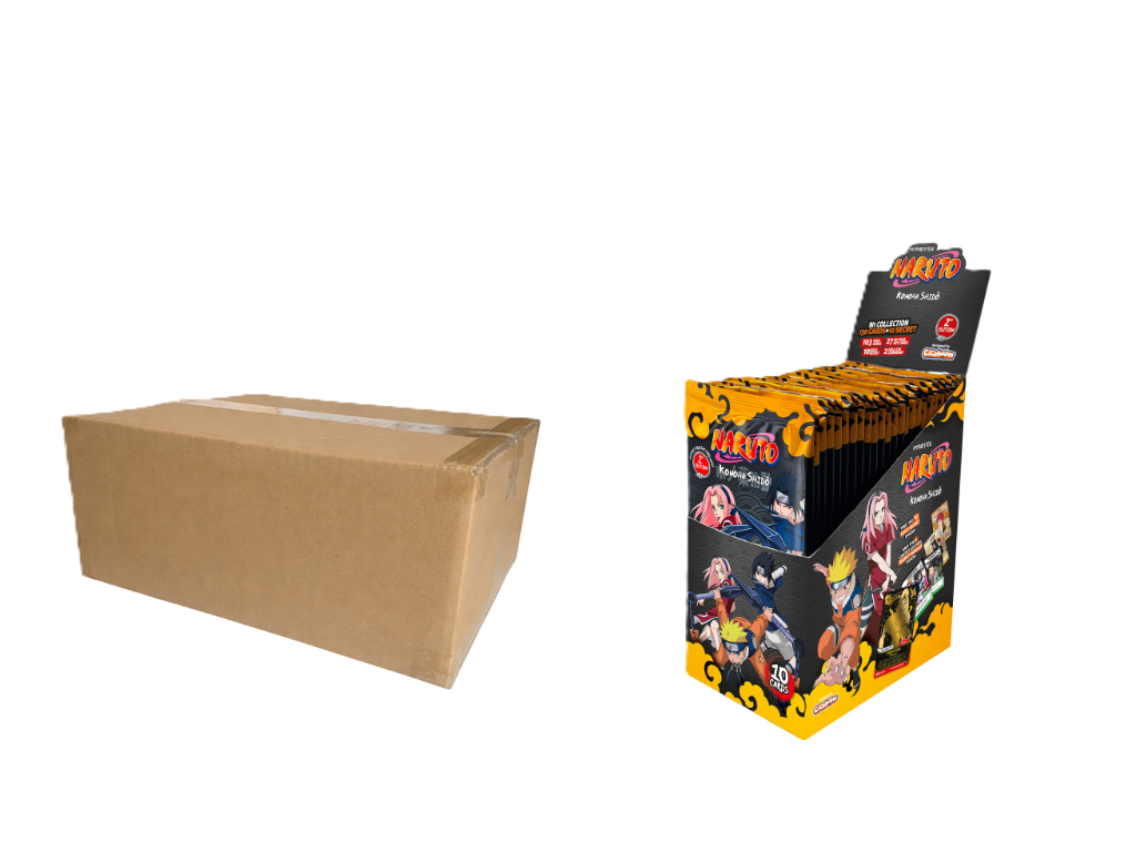 Naruto Mythos TCG - Konoha Shido Booster Display Case (2. Edition)
