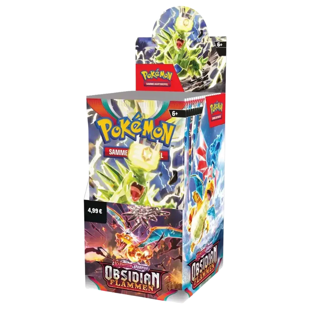 Pokemon Obsidian Flammen - 18er Display [DE]