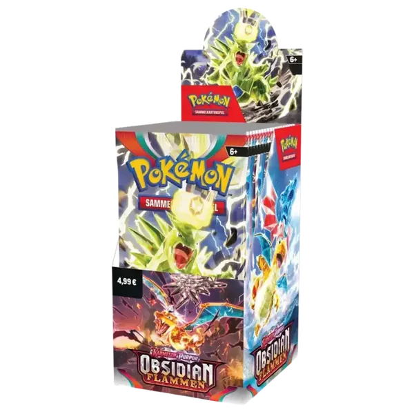 Pokemon Obsidian Flammen - 18er Display [DE]