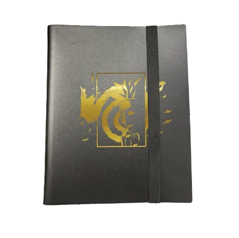 NARUTO Mythos TCG - Binder Deluxe NARUTO Gold Foglia