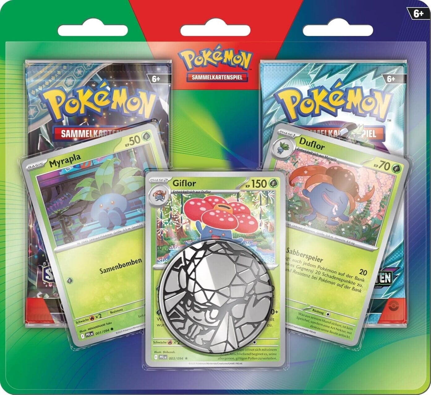 Pokemon 2er-Pack Blister | Giflor
