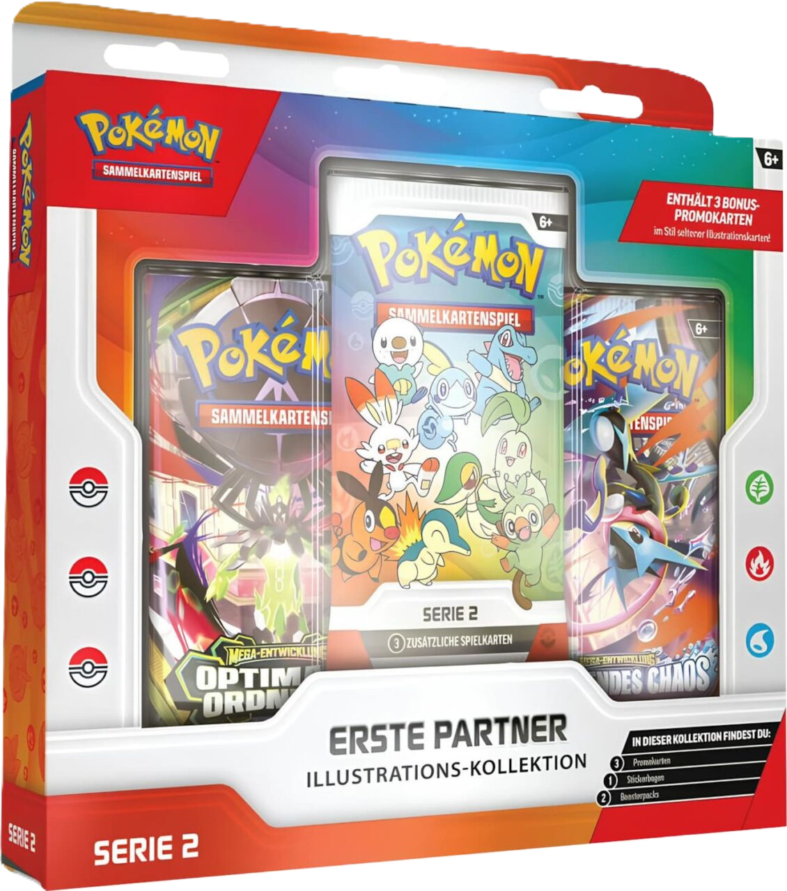 Pokemon Erste Partner Illustrations-Kollektion Serie 2