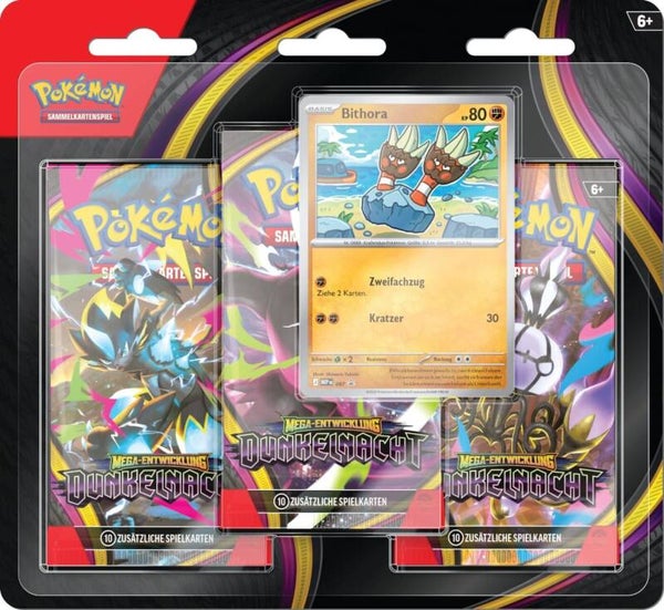 Pokemon Dunkelnacht - 3-Pack Blister | Bithora