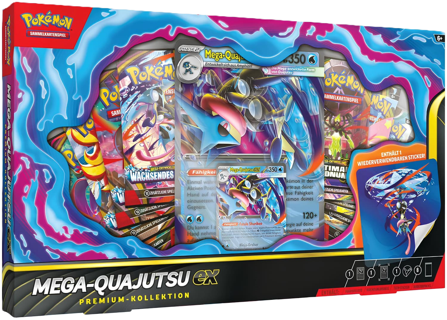 Pokemon Mega-Quajutsu-ex Premium-Kollektion