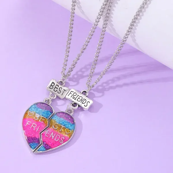 Collier cœur Best Friends