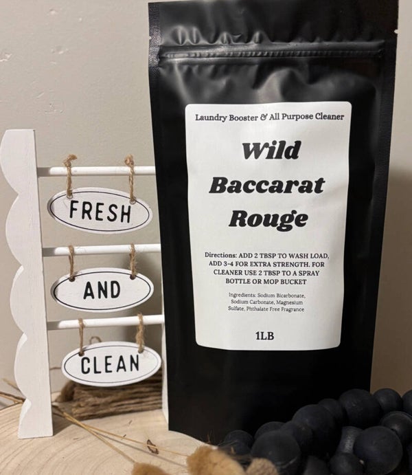 Wild Baccarat Rouge Laundry Powder & All Purpose Cleaner