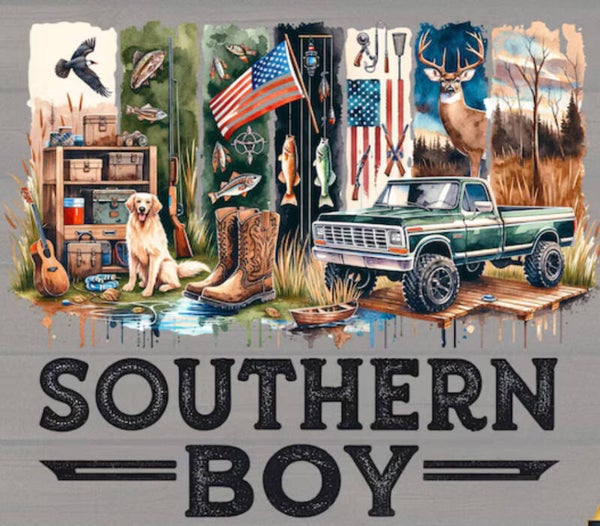 Old Truck Southern Boy T-Shirt