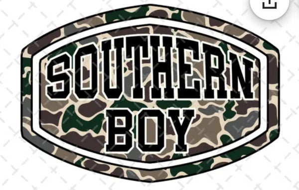 Camo Southern Boy T-Shirt