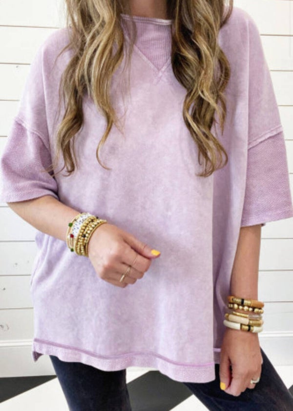 Mineral Washed OverSized Tee