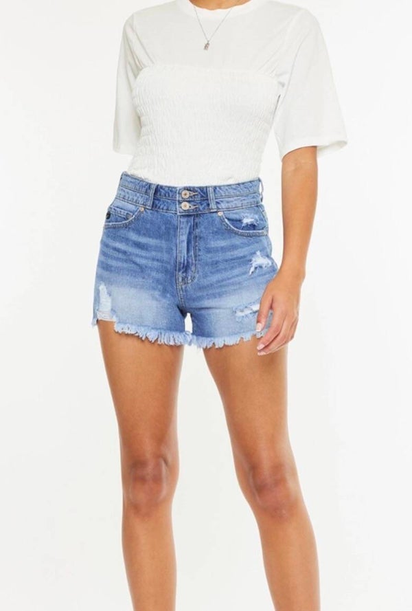 Kan Can High Rise Shorts