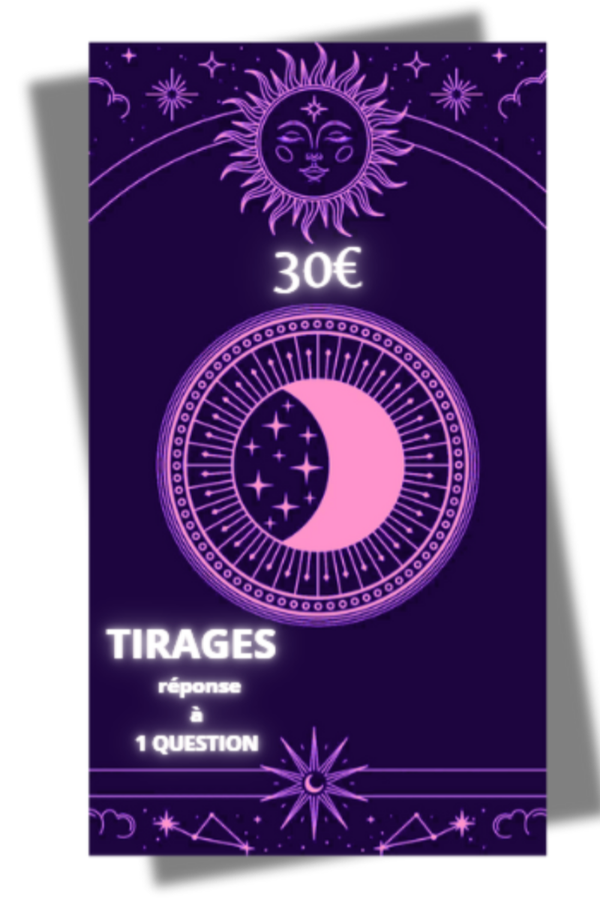 TIRAGES POUR 1 QUESTION