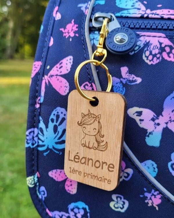 Étiquette pour cartable