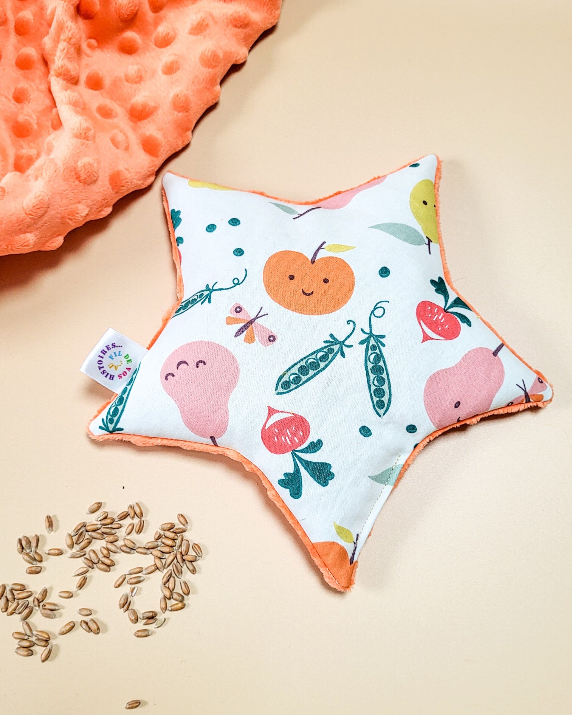 Bouillotte sèche étoile - fruits