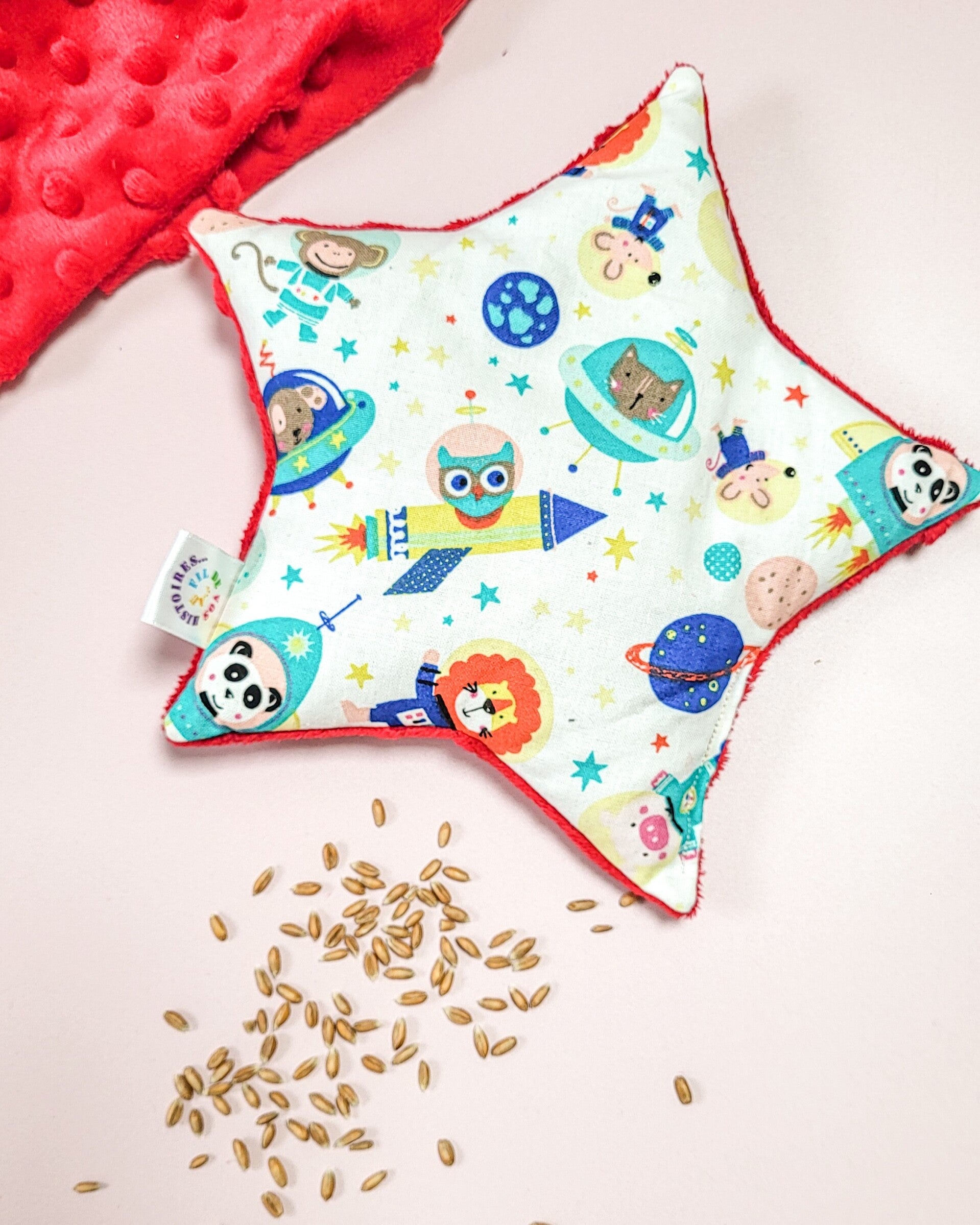 Bouillotte sèche étoile - astronautes