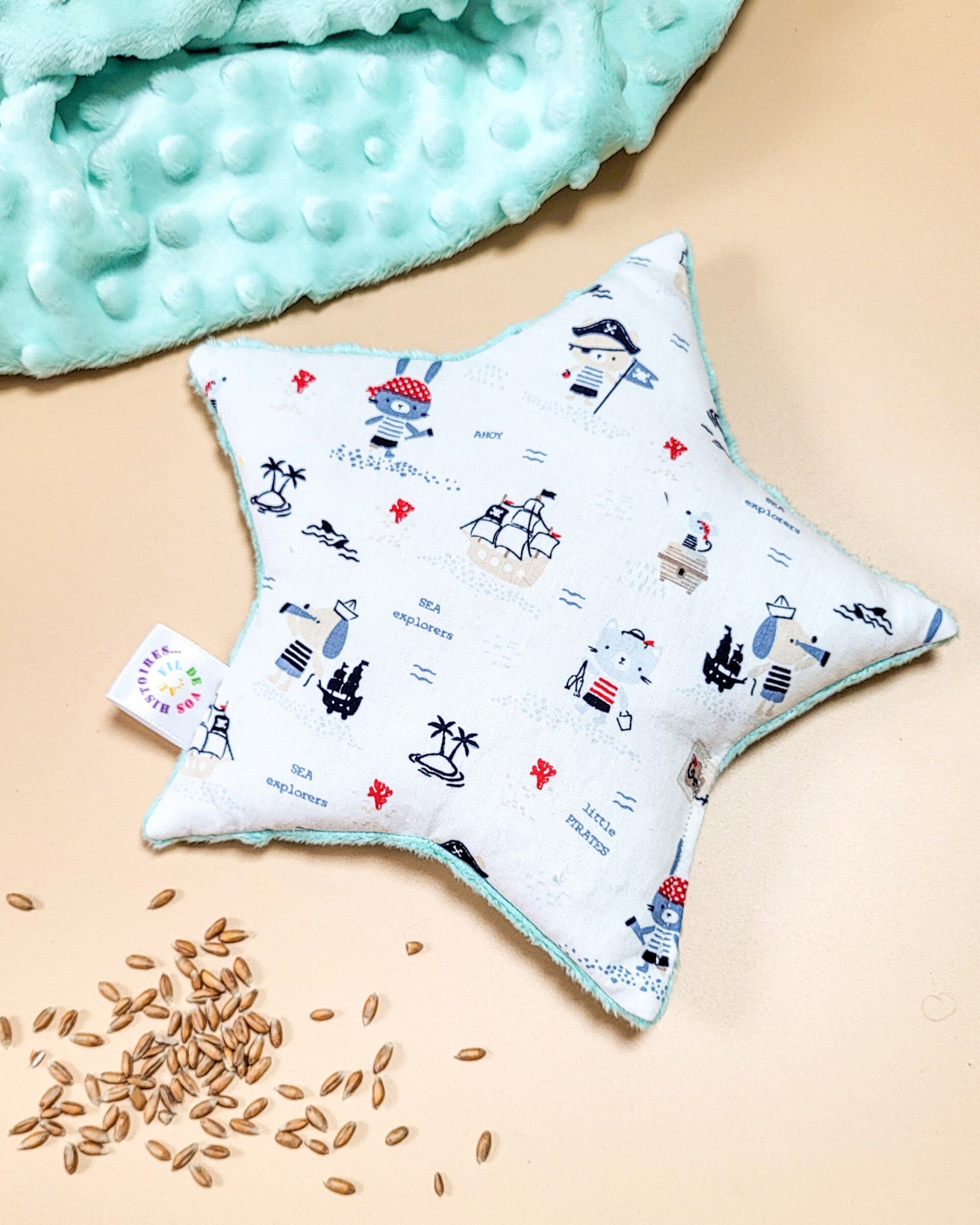 Bouillotte sèche étoile - pirates