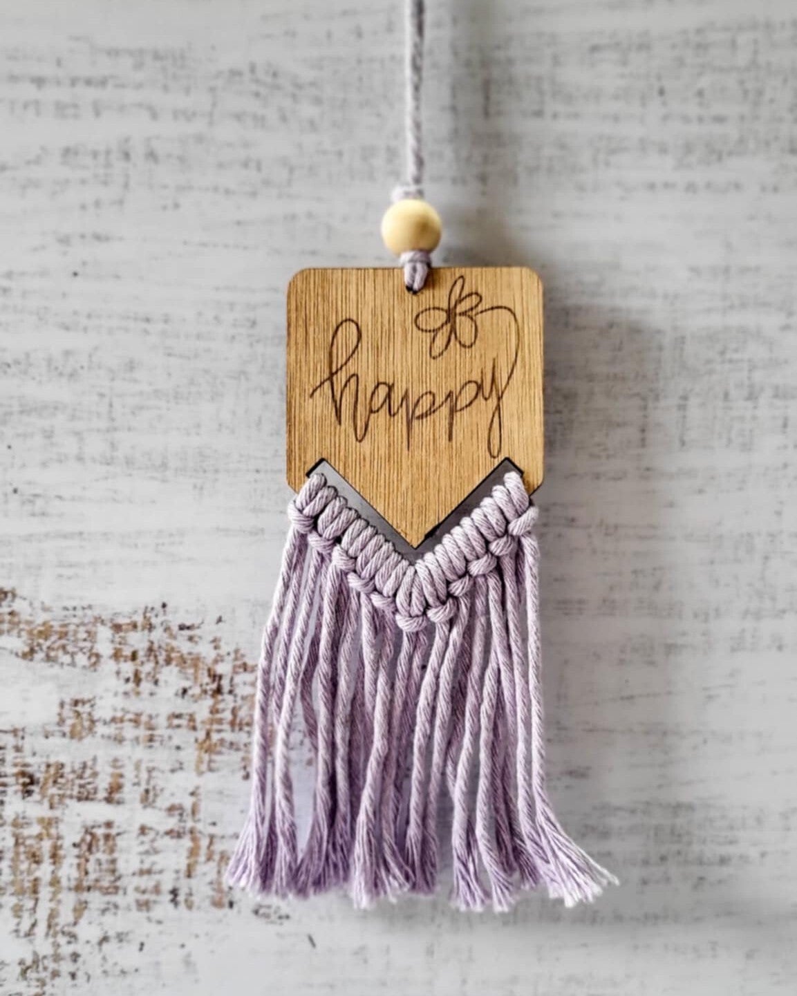 Suspension fanion - Happy