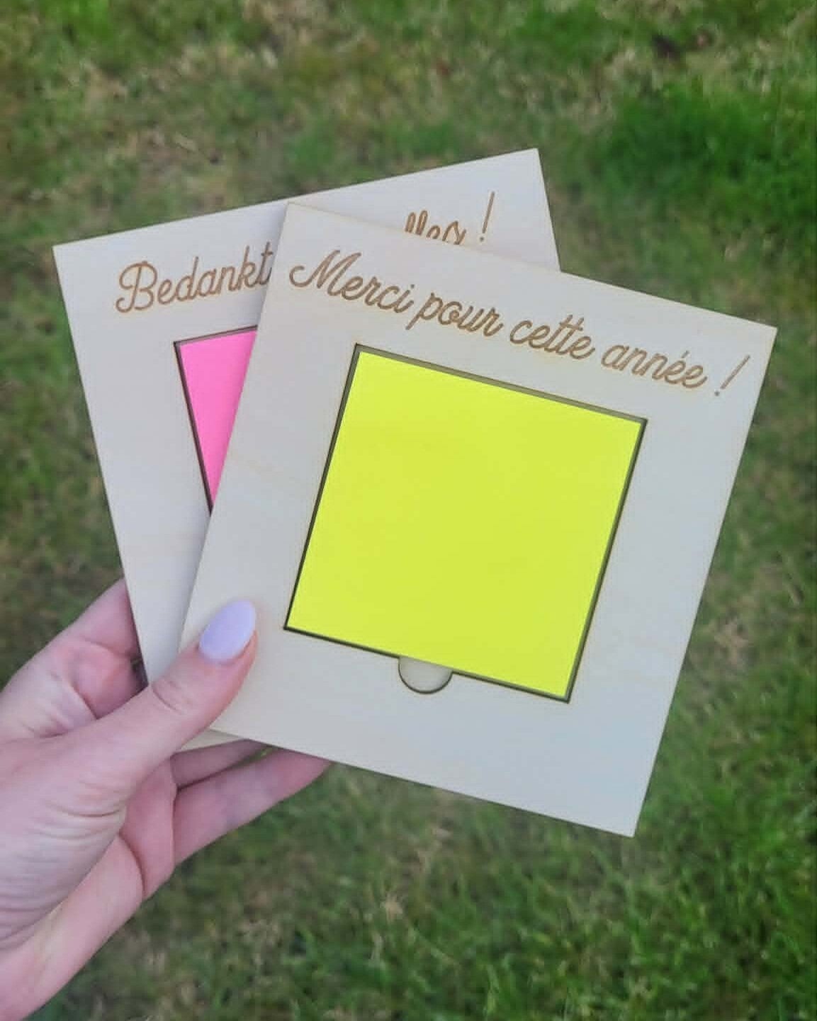Cadre à post-it - au choix