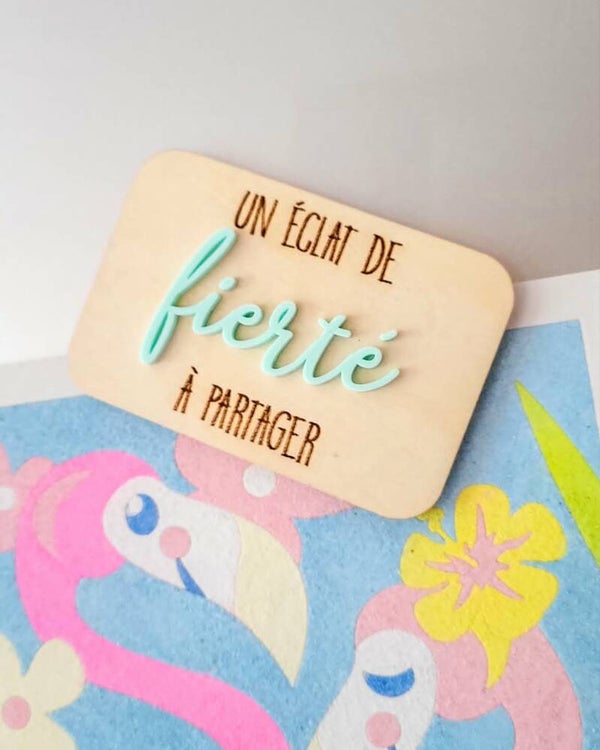 Aimant pour dessins d'enfants – Un éclat de fierté à partager