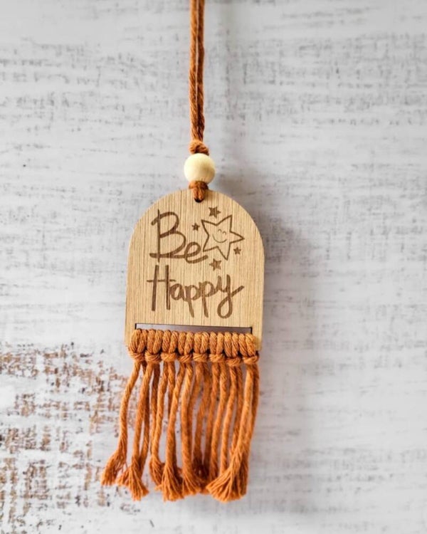 Suspension arrondie - Be happy