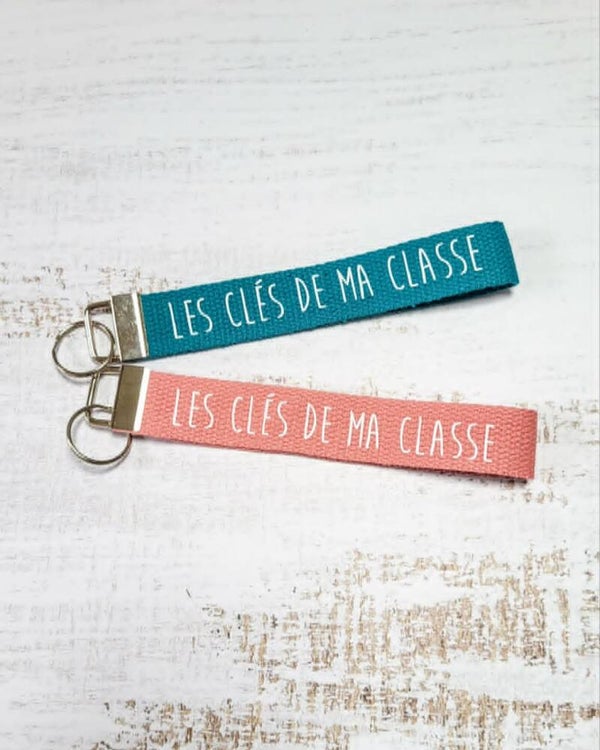 Porte-clés enseignant – Les clés de ma classe