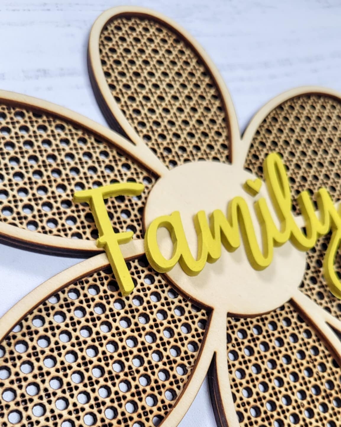 Grande fleur rotin - Family