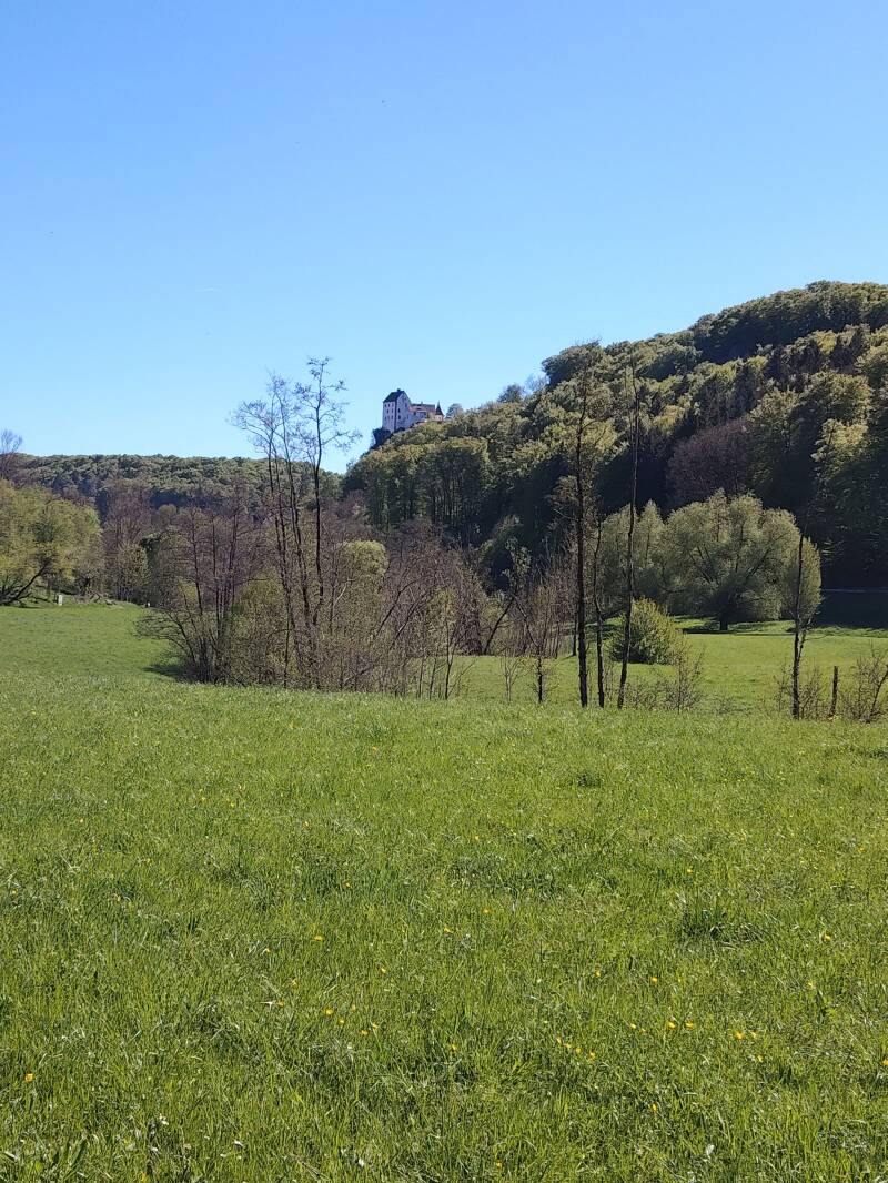 Blick Burg Egloffstein