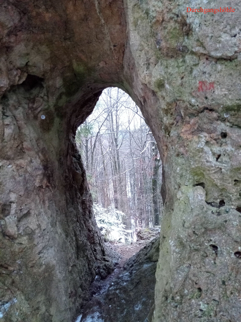 Stumpfelestein Durchgang