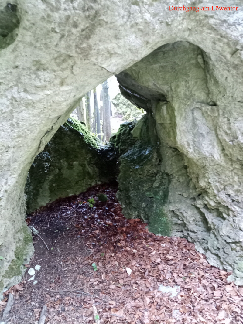 Durchgang am Löwentor