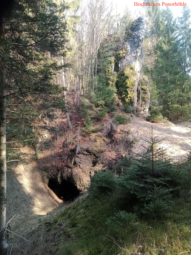 Hochrücken Ponor Höhle