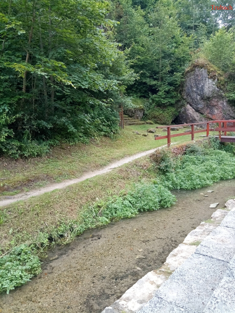 Abkühlung an der Trubach