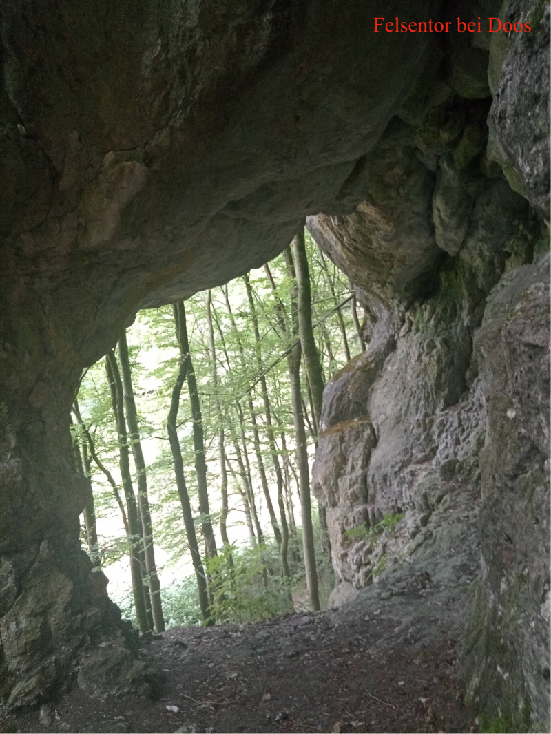 Felsentor bei Doos
