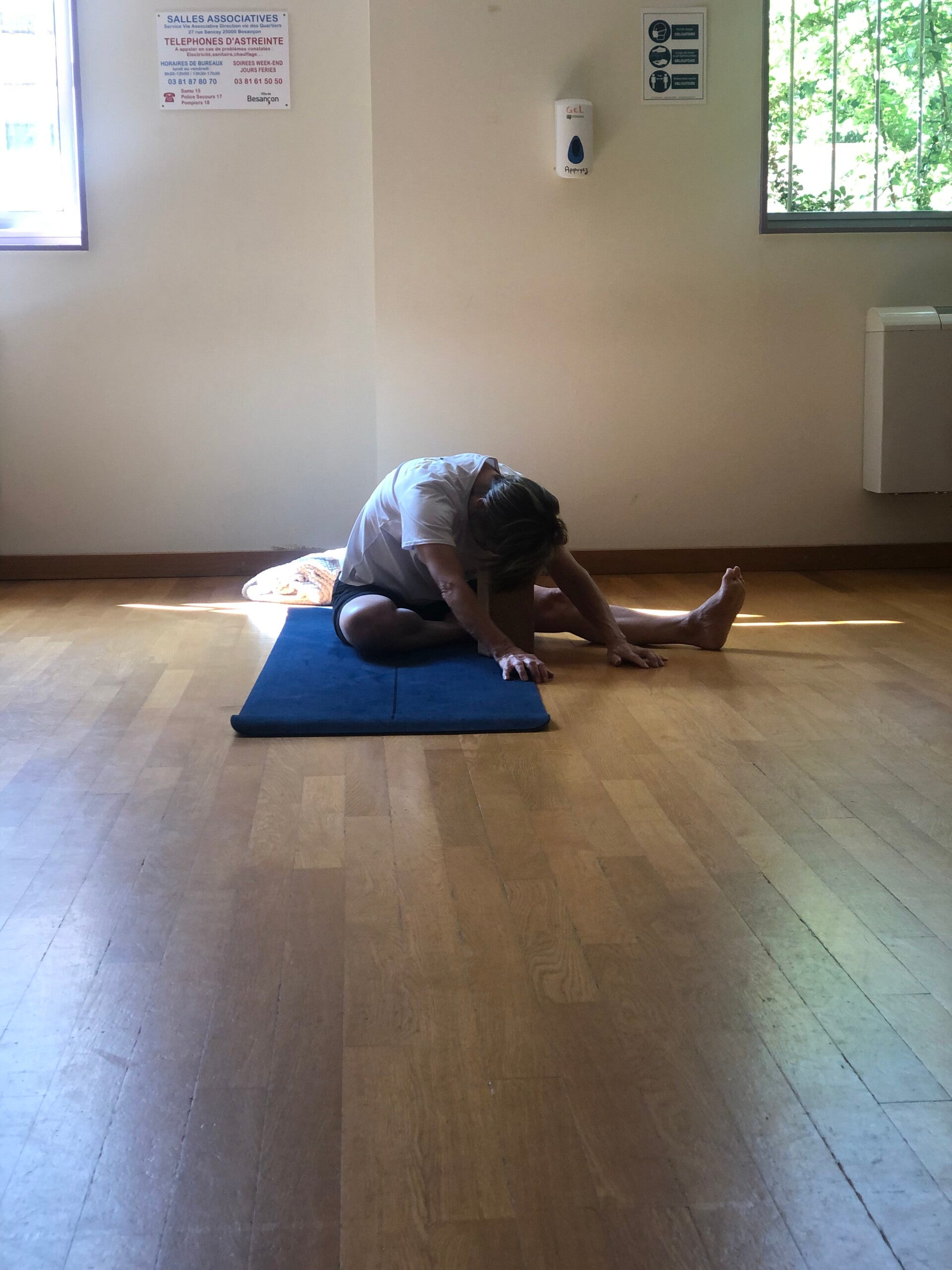 yoga sur chaise