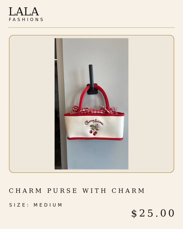 Charm purse