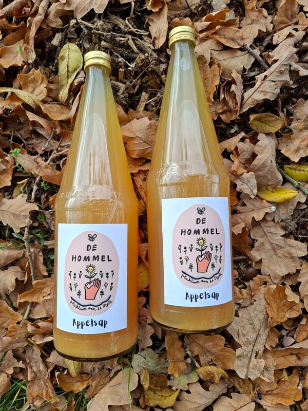 Appelsap tvv vzw De Hommel