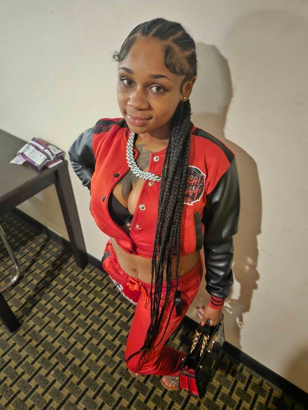 RED & BLACK SWEAT TEAM SUITS WOMEN'S