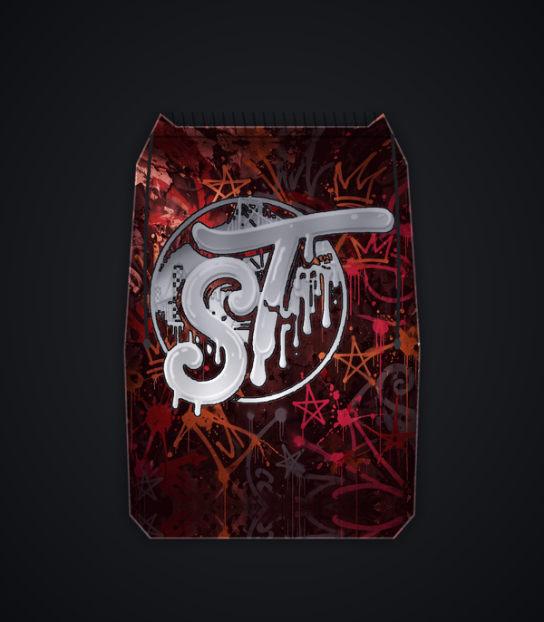 Sweat Team Drawstring Bag - Red Heat