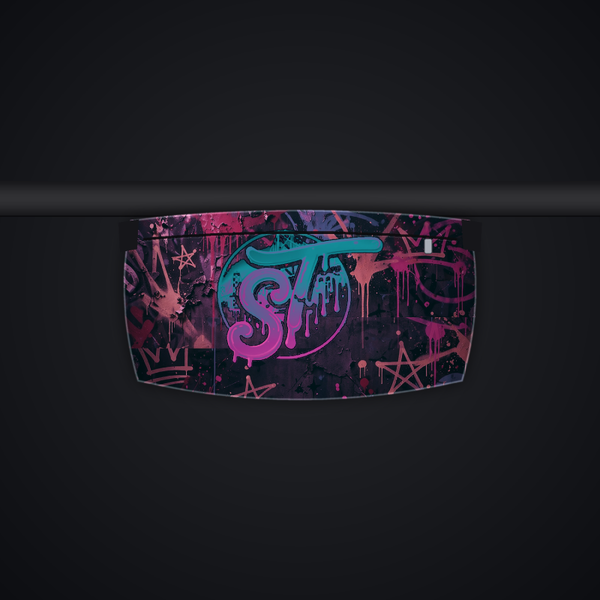 Sweat Team Fanny Pack - Teal-Pink Fusion