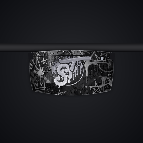 Sweat Team Fanny Pack - White/Black Ink