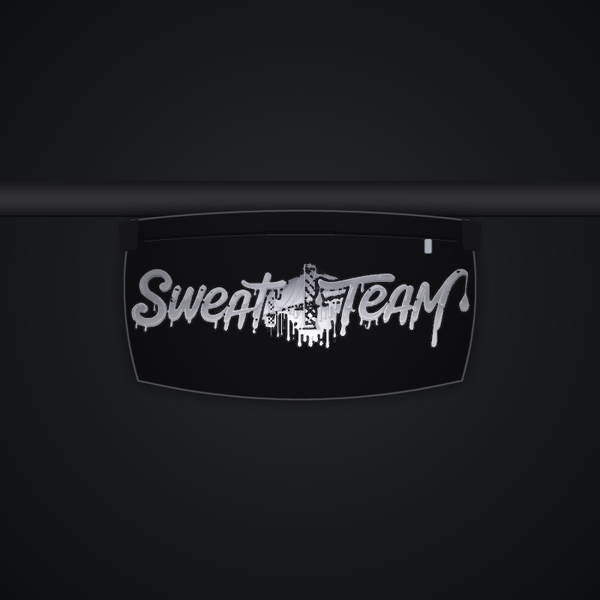 Sweat Team Fanny Pack - Black/White Two-Tone