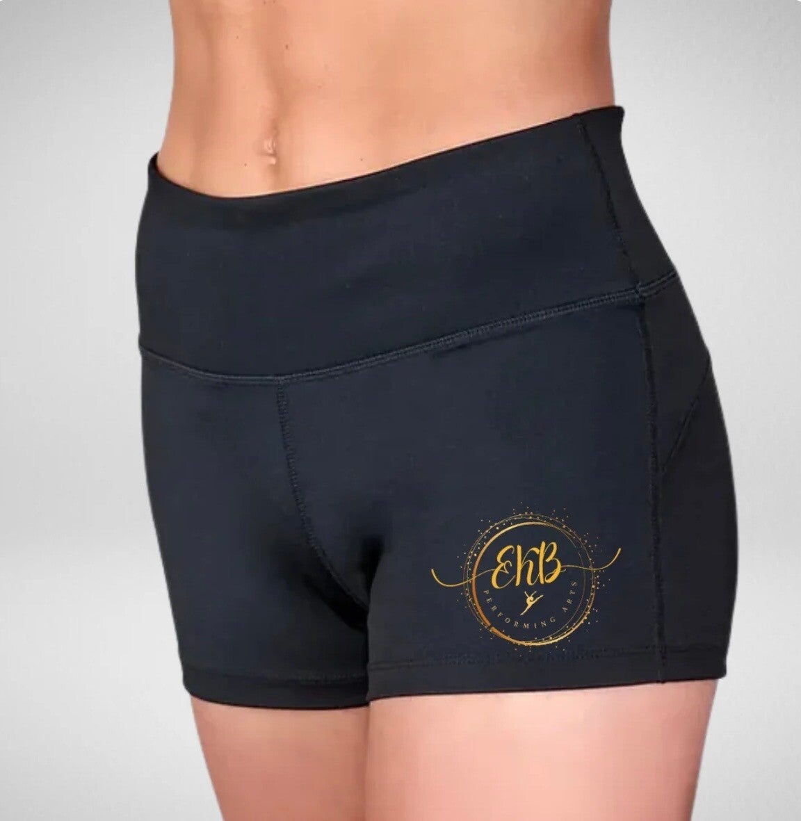 EKB Performing Arts High Waisted Dance Shorts