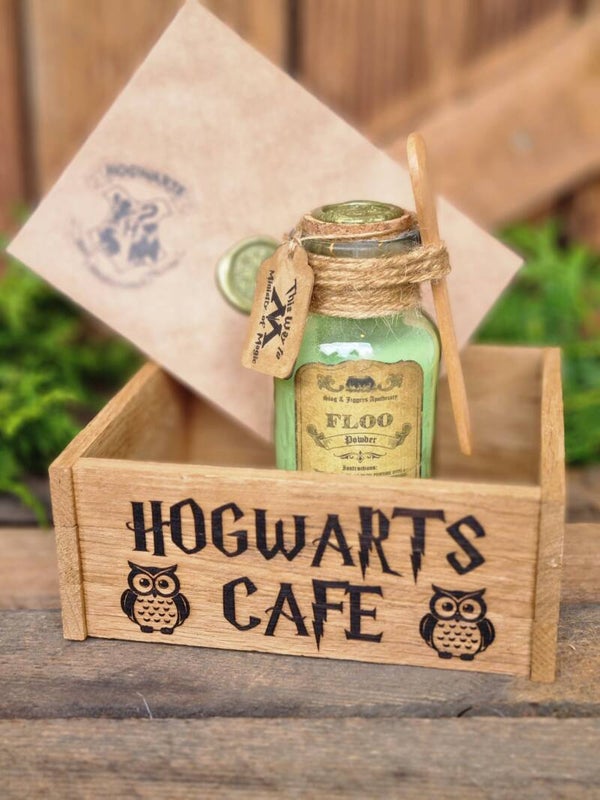 Rustikale Holzkiste aus Hogwarts Café.