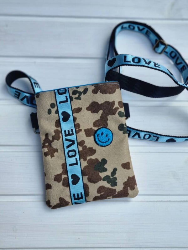 Hunde Leckerbeutel Wüsten Camouflage Blau.