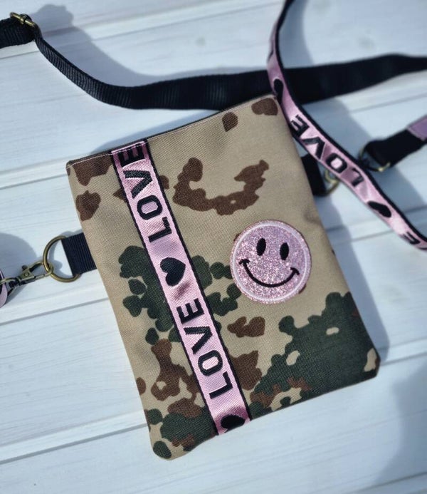 Hunde Leckerbeutel Desert Camouflage Rosa