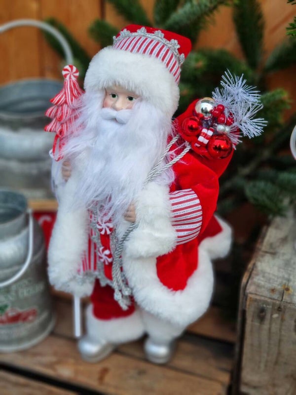 Weihnachtsmann Dekoration Figur .