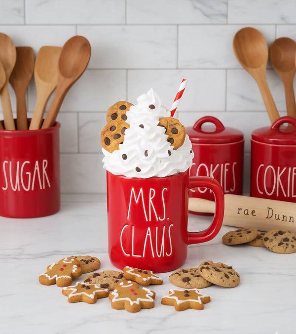 Weihnachts Cookie Topper für Rae Dunn Tassen.