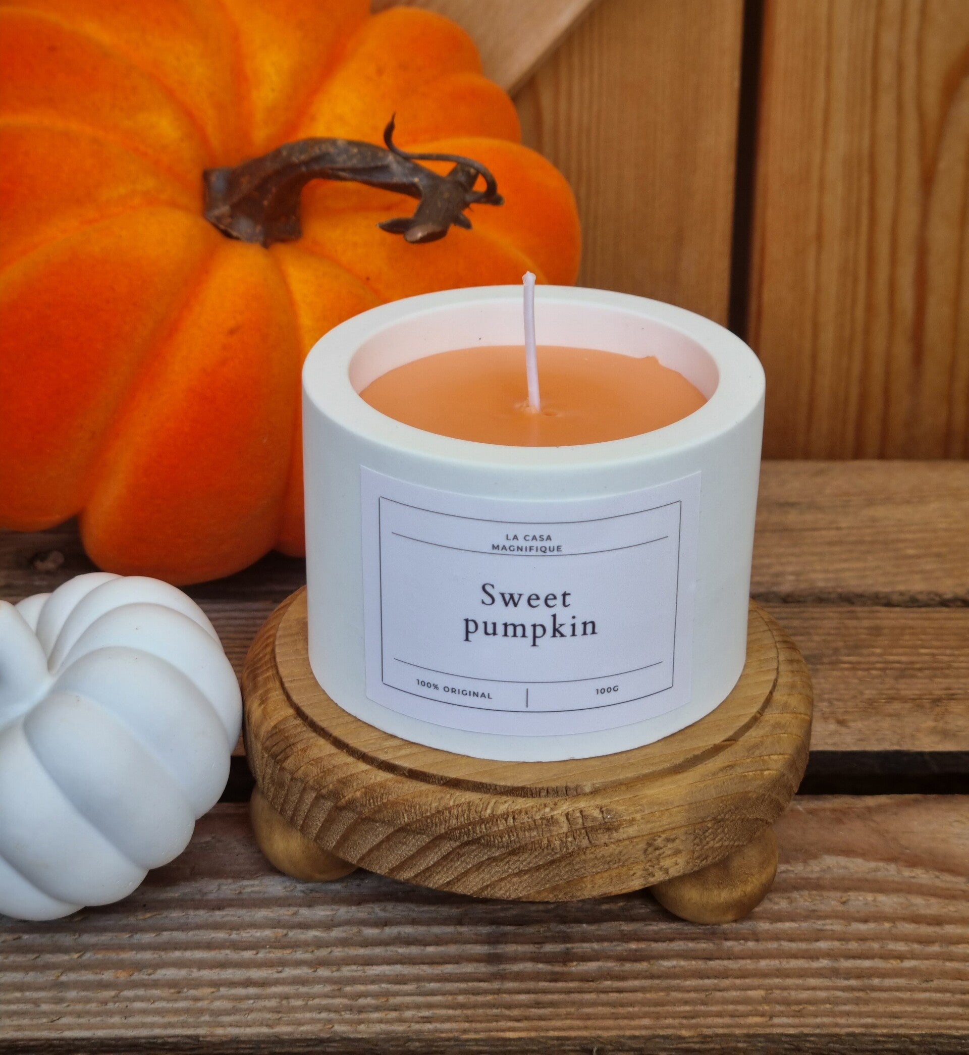 Duftkerze in Keramik Sweet Pumpkin