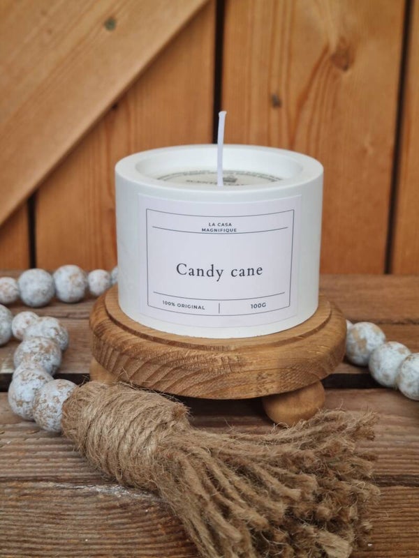 Duftkerze candy cane